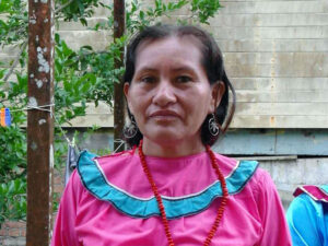 Hilda Amasifuen, lideresa shipiba.
